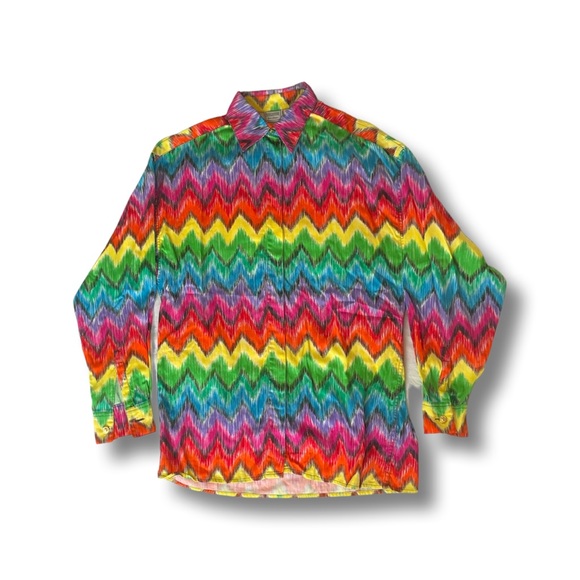 Versace vintage 90s shirt size 24/38 - Picture 1 of 4